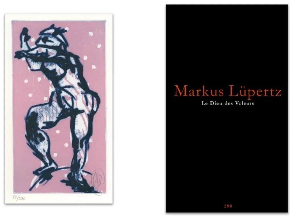 Иллюстрированная Книга Lüpertz - L'art en écrit