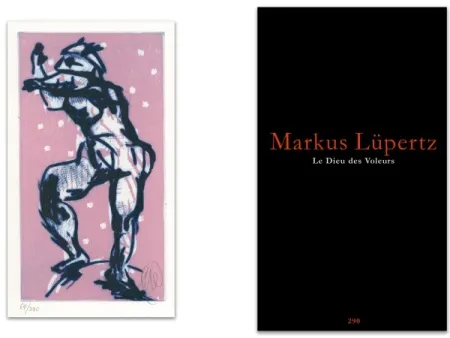 Иллюстрированная Книга Lüpertz - L'art en écrit
