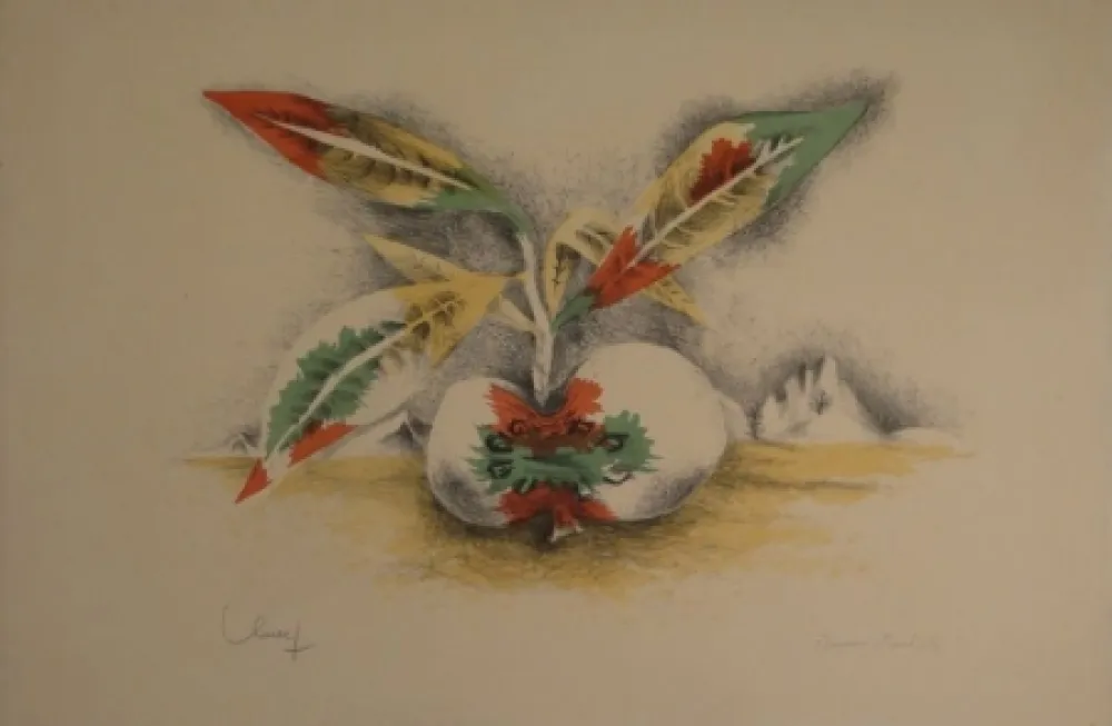 Литография Lurcat - Sang et Vie