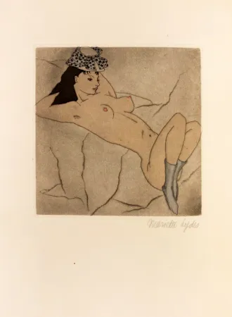 Иллюстрированная Книга Lydis - Baudelaire. LES FLEURS DU MAL. Gravures de Mariette Lydis. Avec suite complète des gravures en couleurs signées (1928)