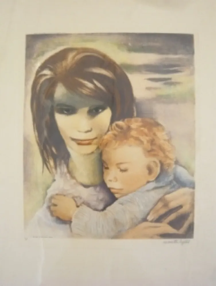 Гравюра Lydis - Maternité