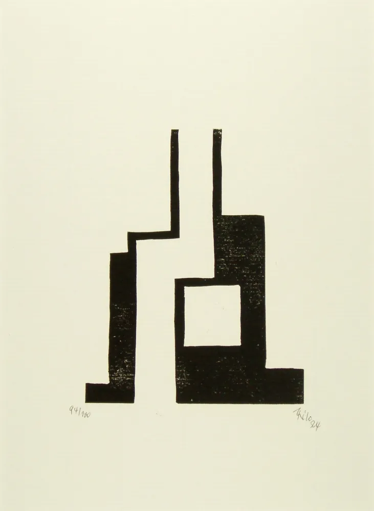 Гравюра На Дереве Maatsch - Ohne Titel (No Title)