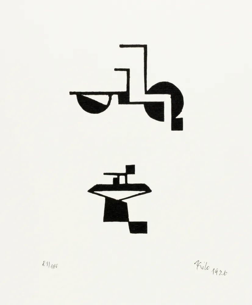 Гравюра На Дереве Maatsch - Ohne Titel (No Title)