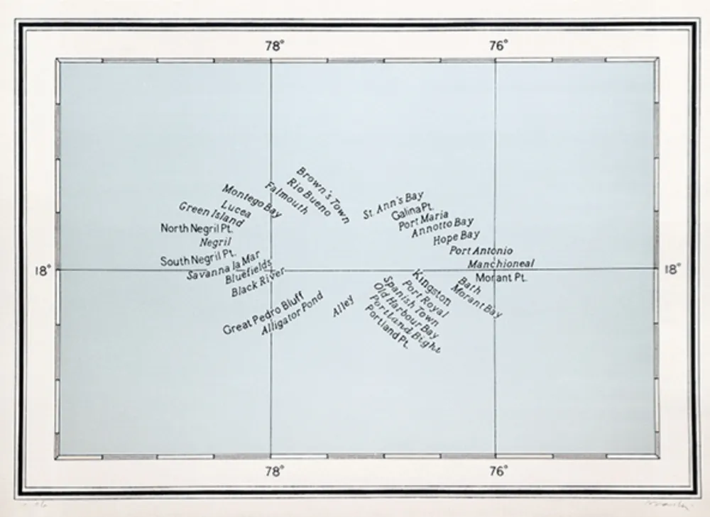 Литография Macchi - Agua de Jamaica
