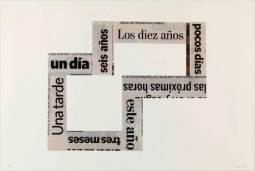 Литография Macchi - Las Horas