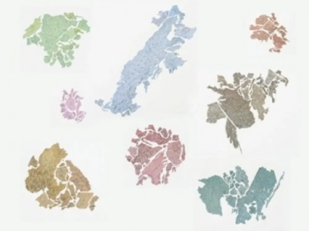 Литография Macchi - New World