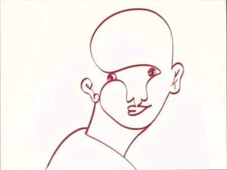 Литография Macías - Marrón 3