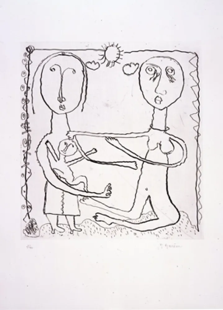 Офорт Macréau - Sans titre