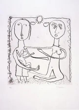 Офорт Macréau - Sans titre