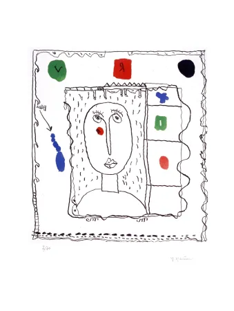 Офорт И Аквитанта Macréau - Sans titre