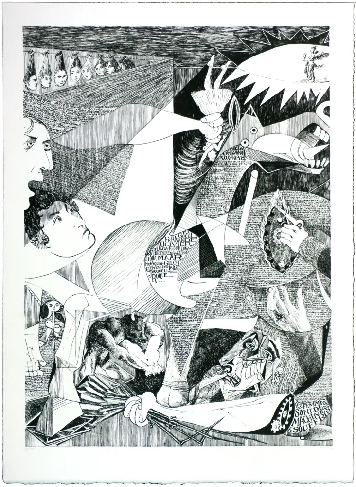 Литография Mad Meg - Gernicouille de Pine d'Assaut 2