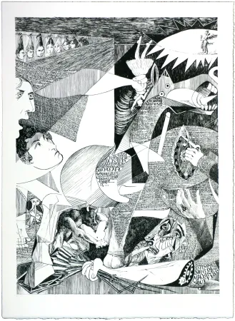 Литография Mad Meg - Gernicouille de Pine d'Assaut 2