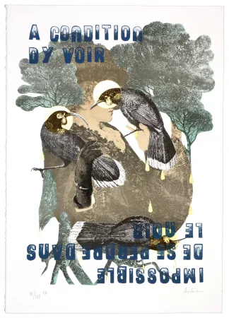 Литография Madame - A condition d'y voir