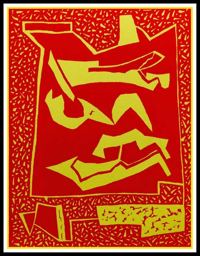 Гравюра На Дереве Magnelli - COMPOSITION