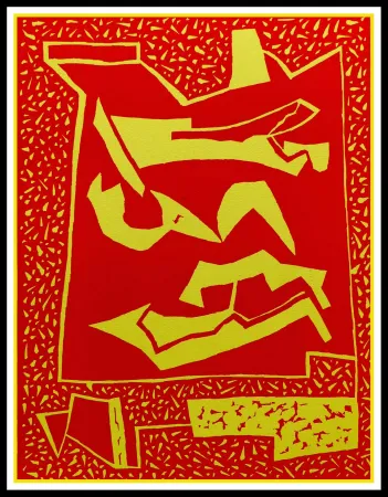 Гравюра На Дереве Magnelli - COMPOSITION