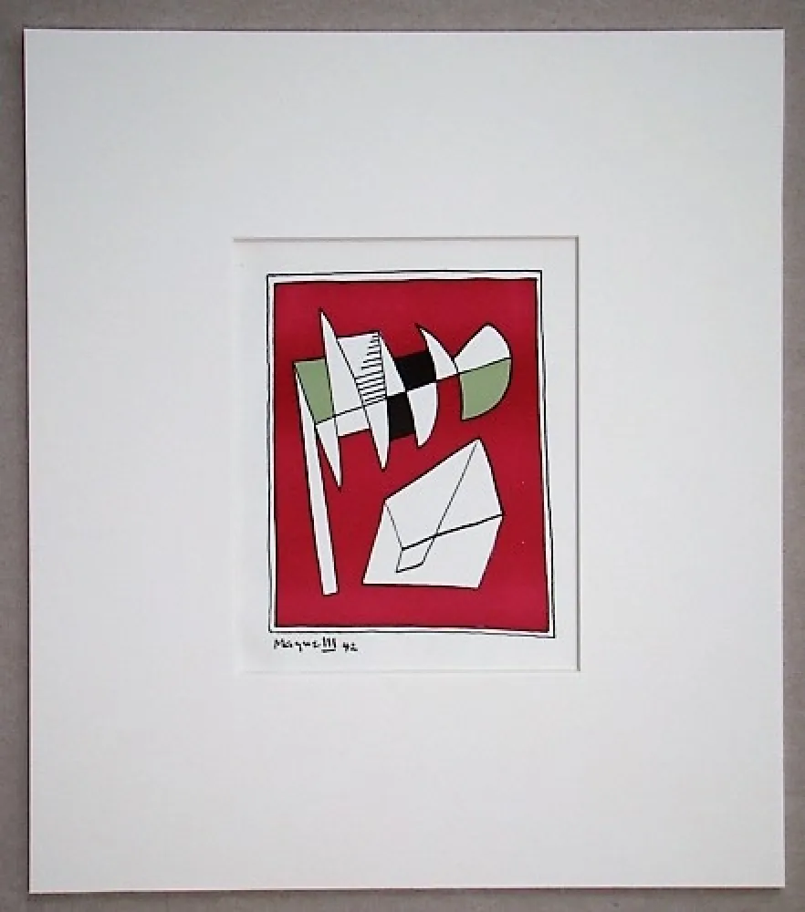Литография Magnelli - Composition, 1942