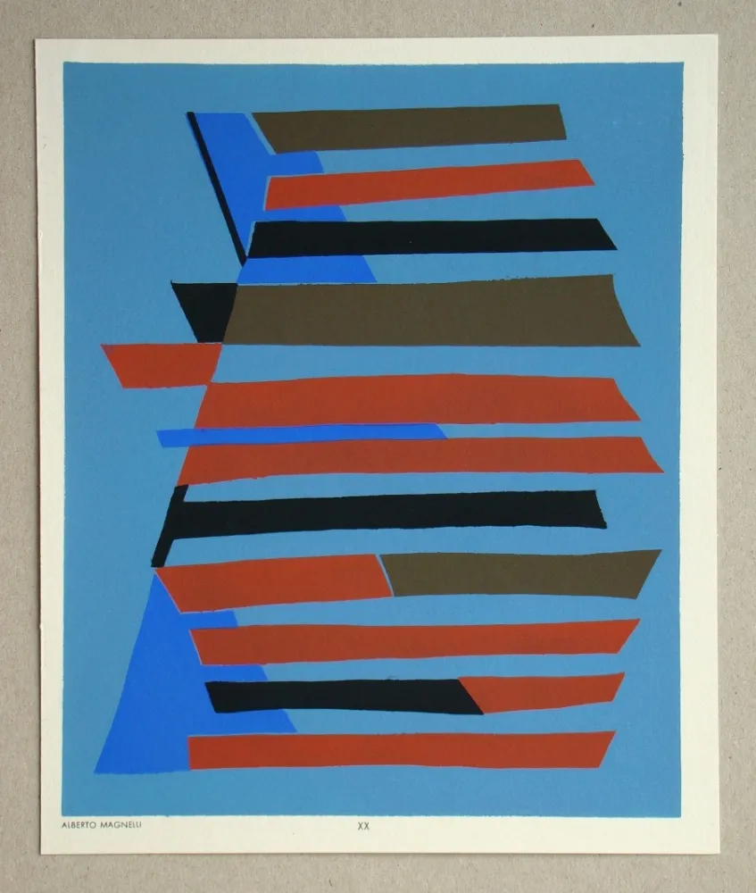 Трафарет Magnelli - Composition abstrait