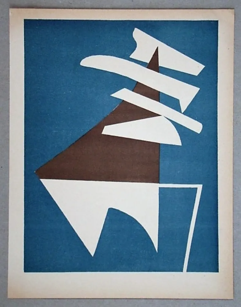 Литография Magnelli - Composition pour XXe Siècle