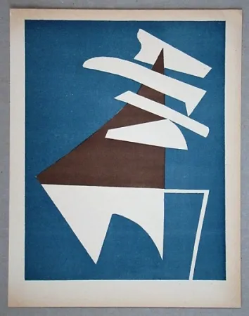 Литография Magnelli - Composition pour XXe Siècle