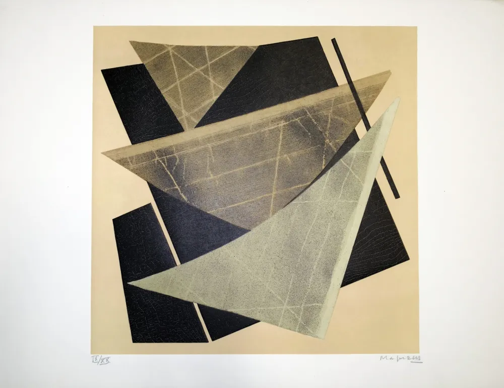 Литография Magnelli - Composizione 1