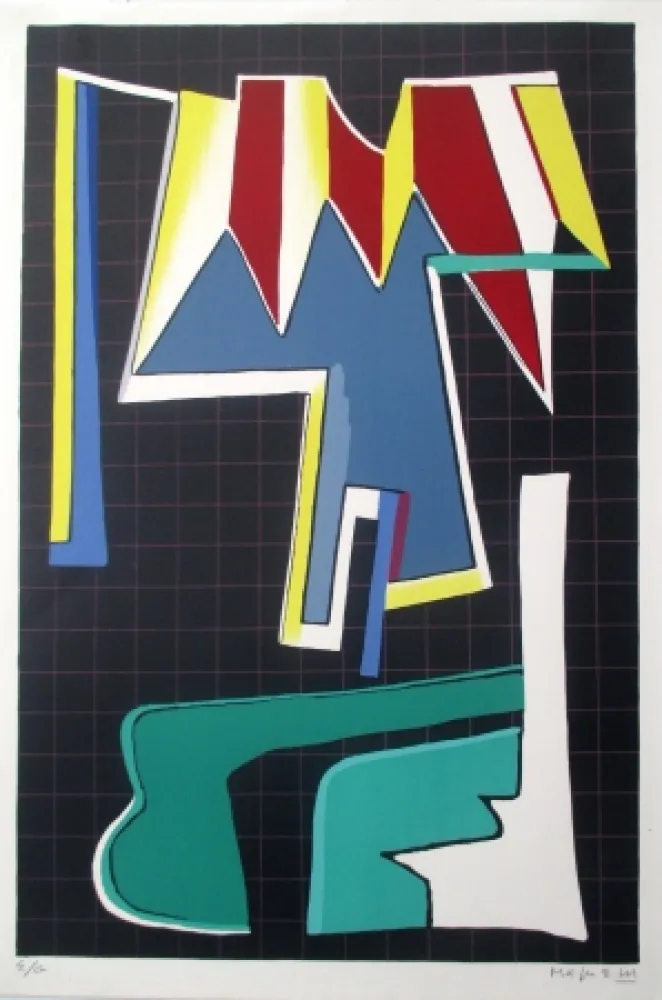 Литография Magnelli - L'Album de la Ferrage, pl VIII