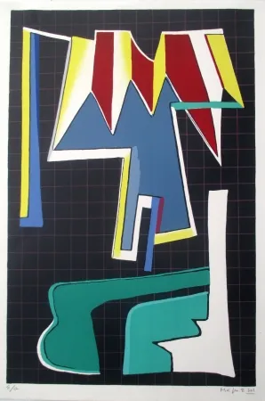 Литография Magnelli - L'Album de la Ferrage, pl VIII