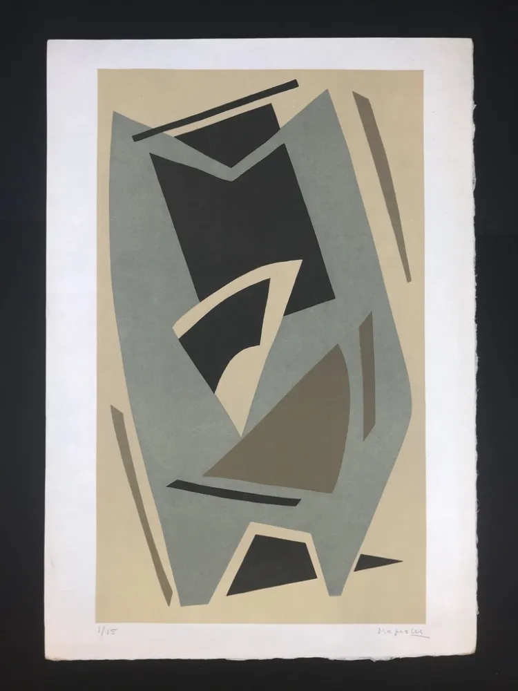 Литография Magnelli - Senza titolo 