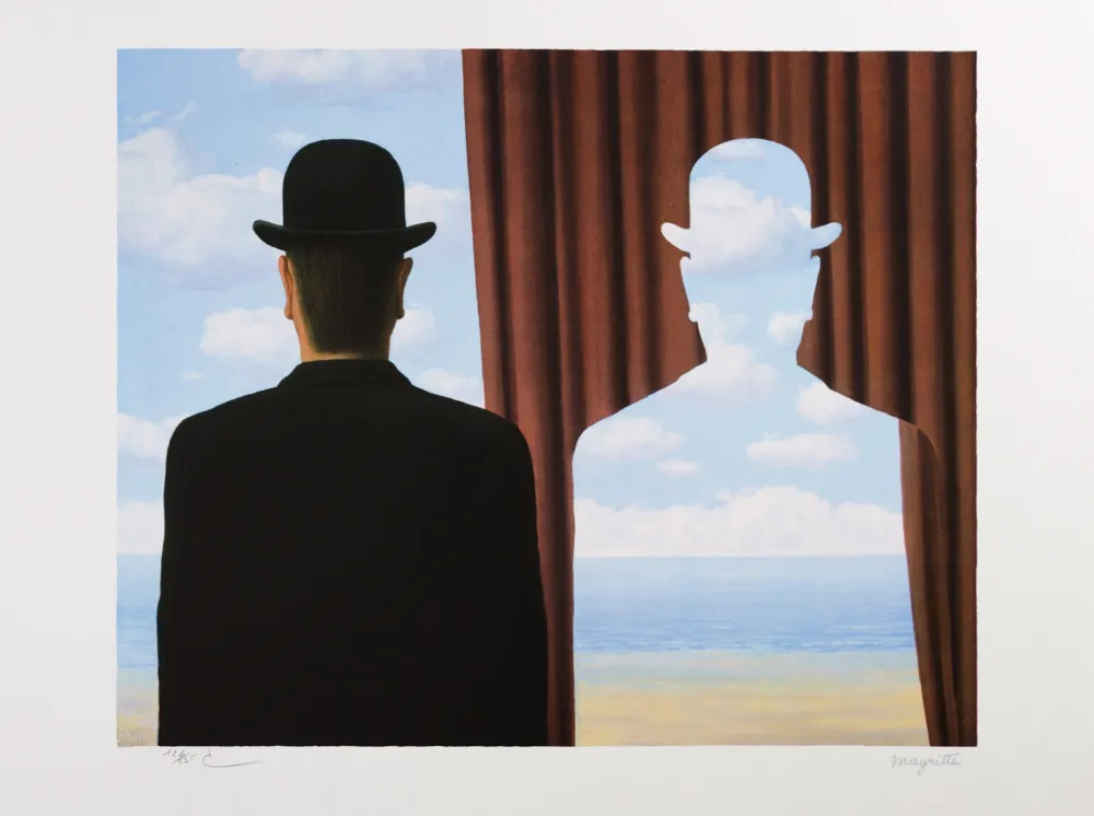 Литография Magritte - Décalcomanie (Decalcomania)