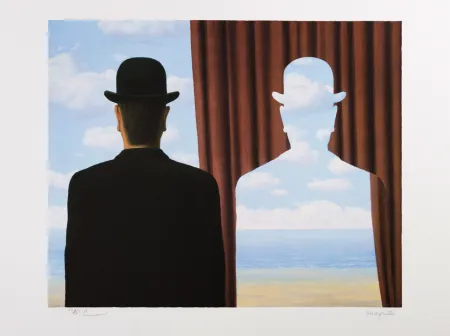 Литография Magritte - Décalcomanie (Decalcomania)