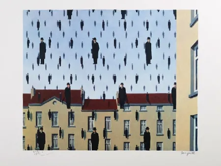 Литография Magritte - Golconde
