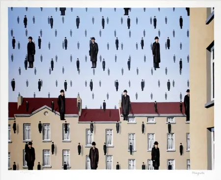 Литография Magritte - Golconde