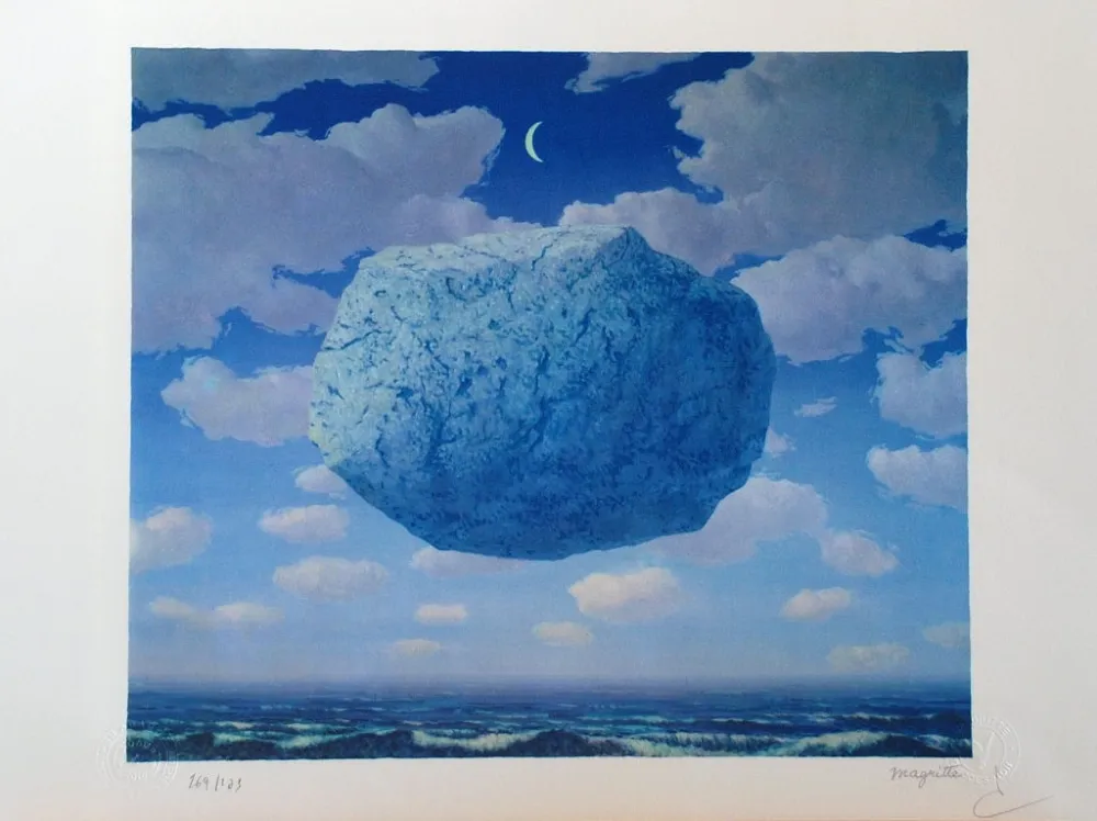 Литография Magritte - La Flèche de Zénon