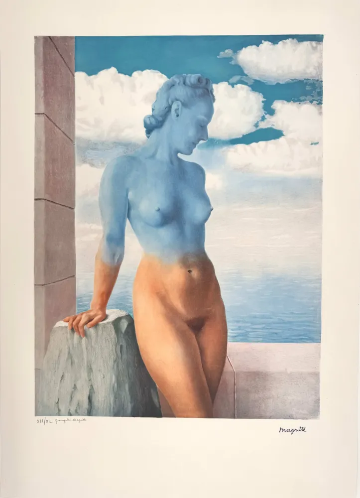 Литография Magritte -  La Magie noire 