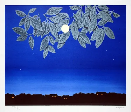 Литография Magritte - La Page Blanche