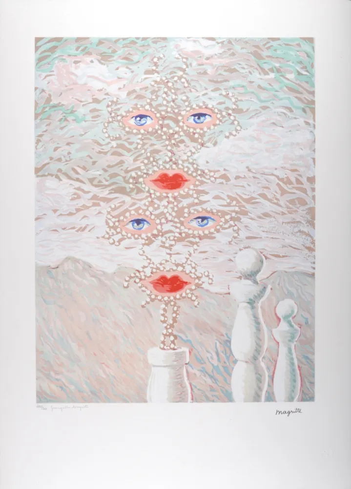 Литография Magritte - La Philosophie et la Peinture : Shéhérazade, C. 1979