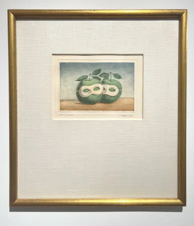 Офорт И Аквитанта Magritte - La Prêtre Marie