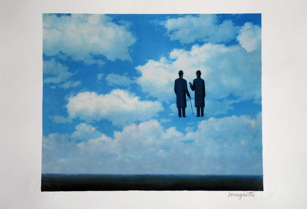 Литография Magritte - La Reconnaissance Infinie