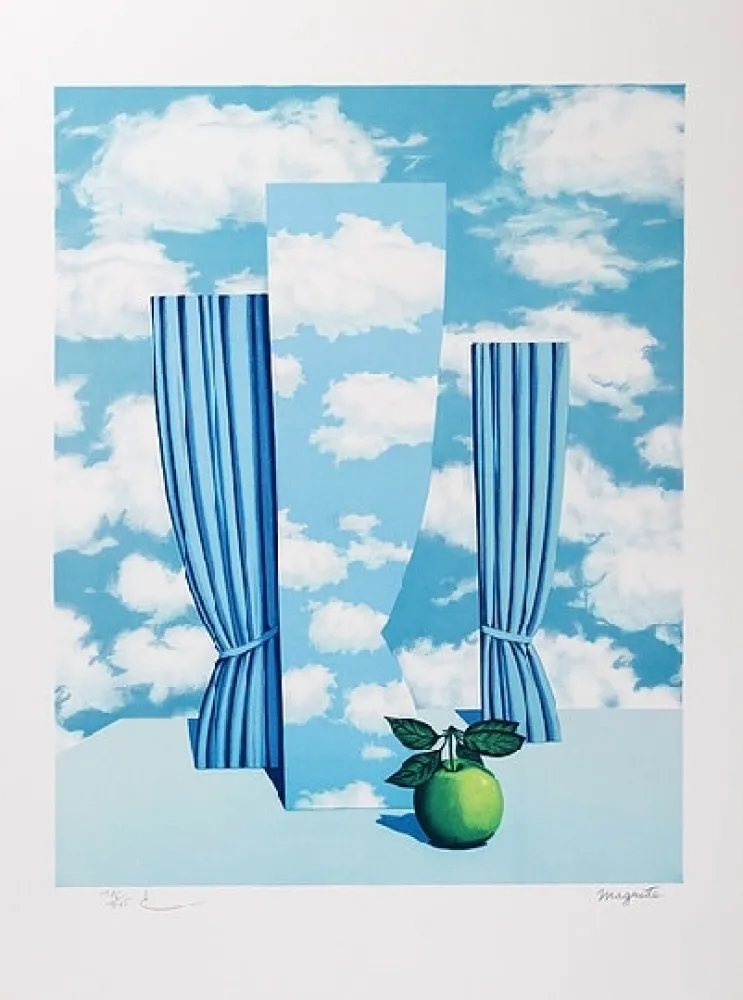 Литография Magritte - Le beau monde