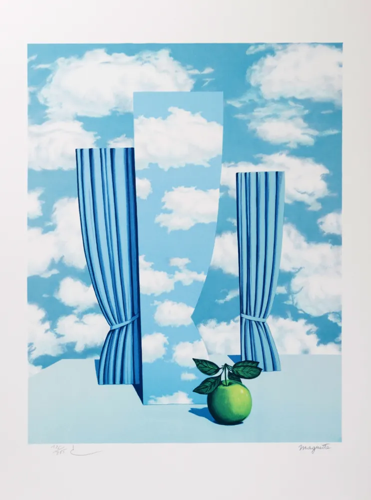 Литография Magritte - Le Beau Monde (The Beautiful World)