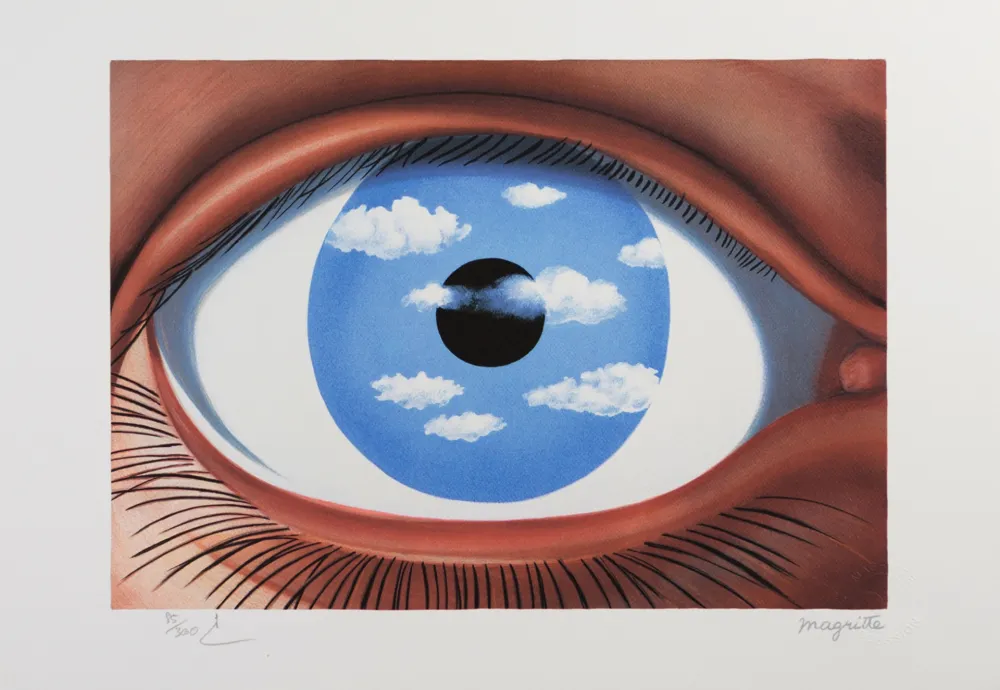 Литография Magritte - Le Faux Miroir (The False Mirror)
