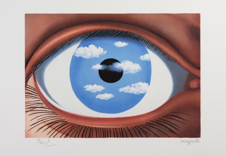 Литография Magritte - Le Faux Miroir (The False Mirror)
