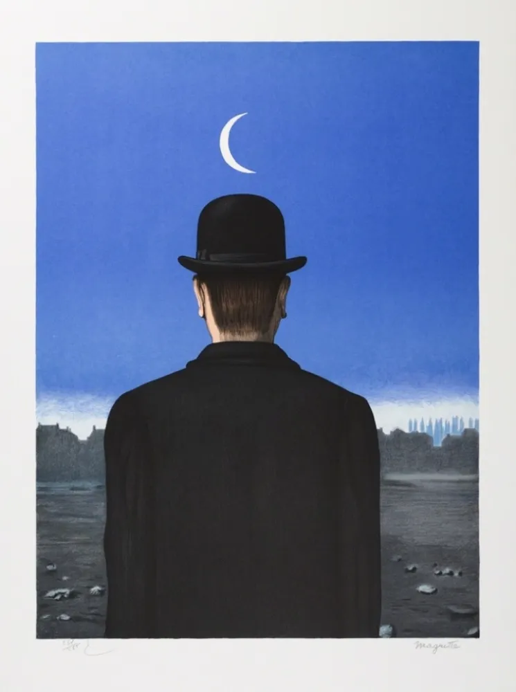 Литография Magritte - Le Maître d'École