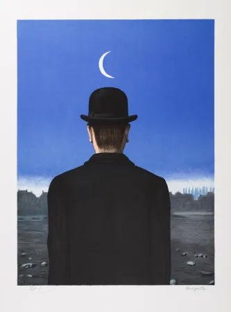 Литография Magritte - Le Maître d’École (The School Master)