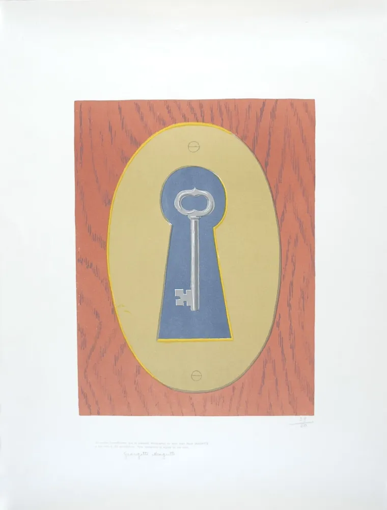 Литография Magritte - Le Sourire du Diable - The Devil' Smile