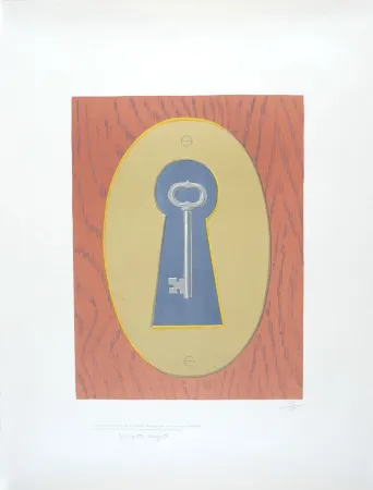 Литография Magritte - Le Sourire du Diable - The Devil' Smile