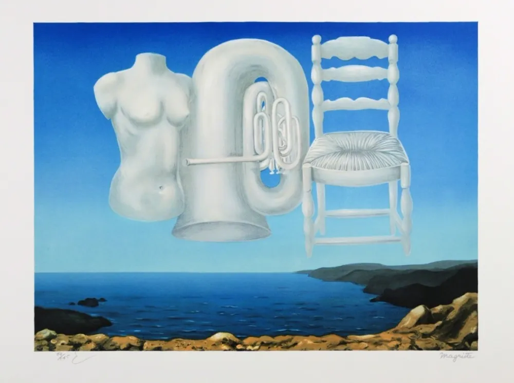 Литография Magritte - Le Temps Menaçant