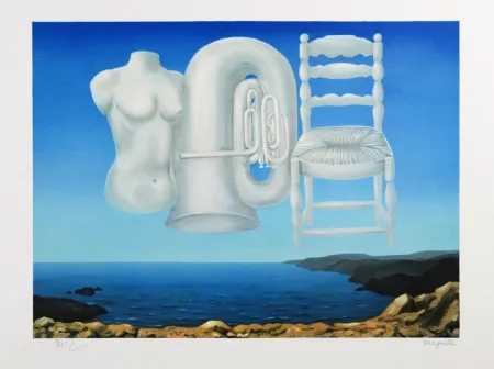 Литография Magritte - Le Temps Menaçant