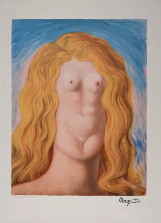 Литография Magritte - Le Viol, c. 1979