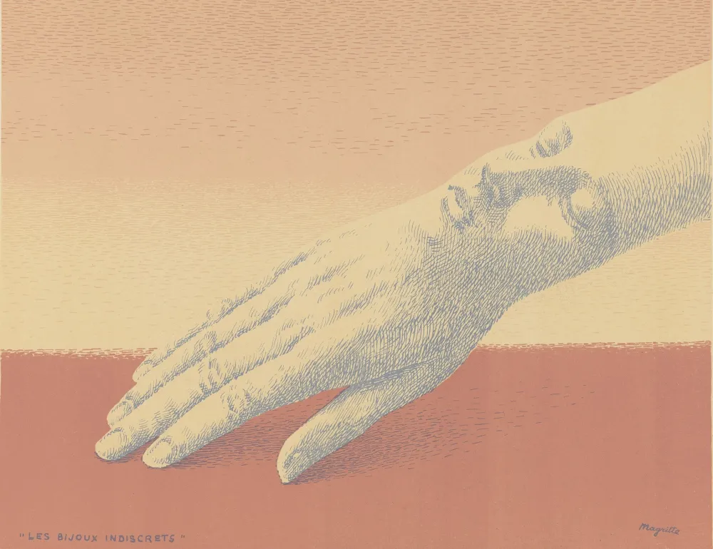 Литография Magritte - Les Bijoux Indiscrets