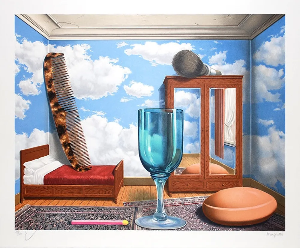 Литография Magritte - Les Valeurs Personnelles